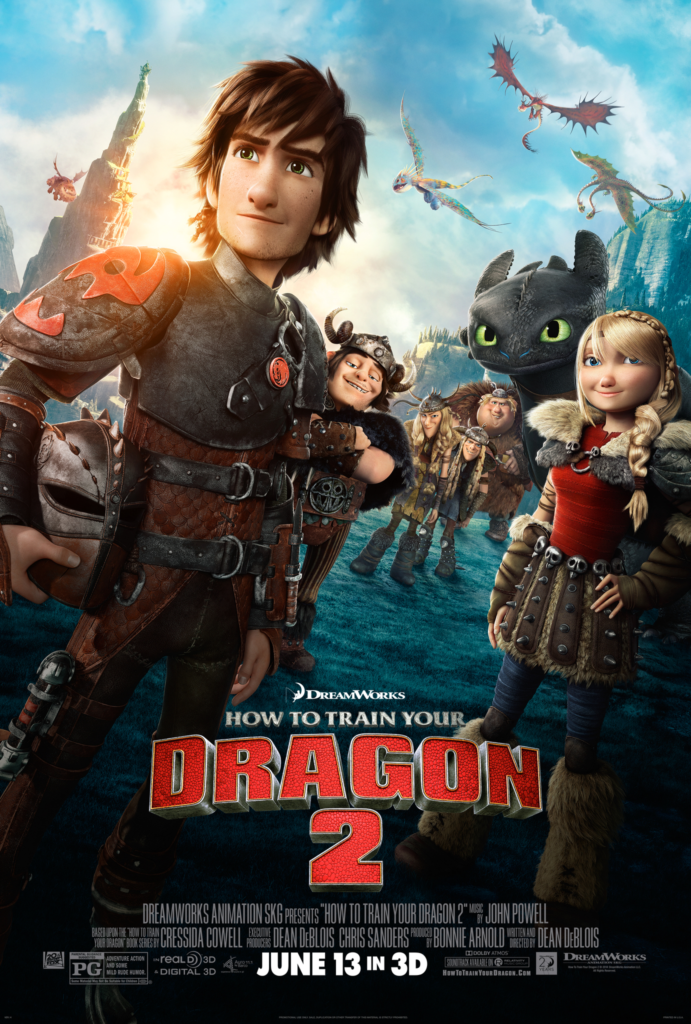 ดูหนังออนไลน์ฟรี How to Train Your Dragon 2 อภินิหารไวกิ้งพิชิตมังกร ภาค 2 พากย์ไทย