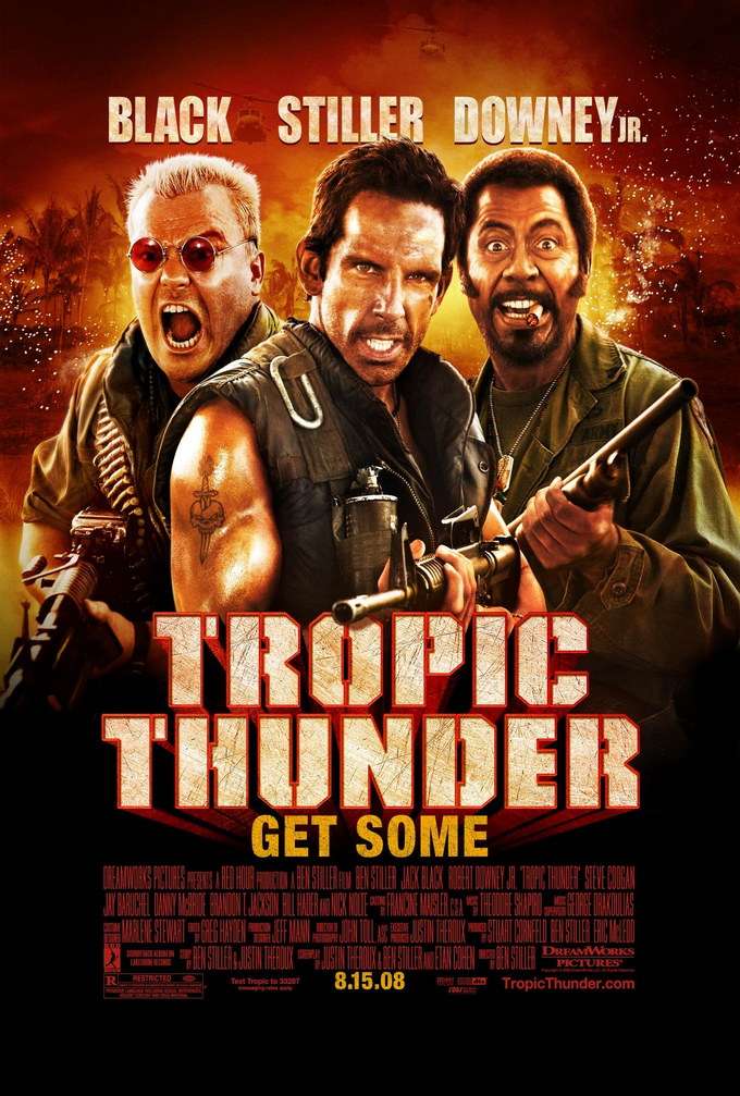 ดูหนังออนไลน์ฟรี Tropic Thunder ดาราประจัญบาน ท.ทหารจำเป็น 2008 พากย์ไทย