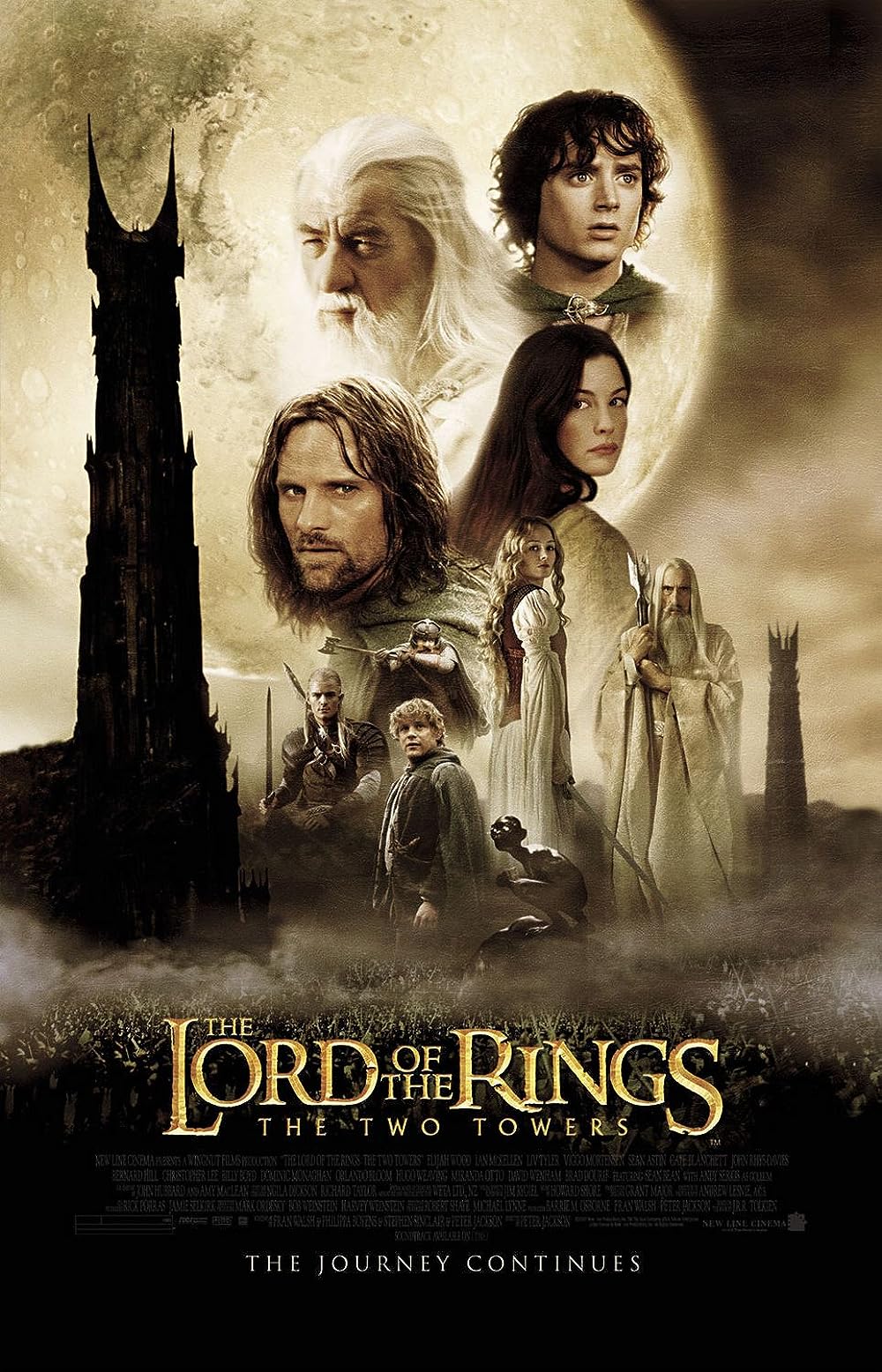 ดูหนังออนไลน์ The Lord of The Rings The Two Towers 2 ศึกหอคอยคู่กู้พิภพ 2002 พากย์ไทย