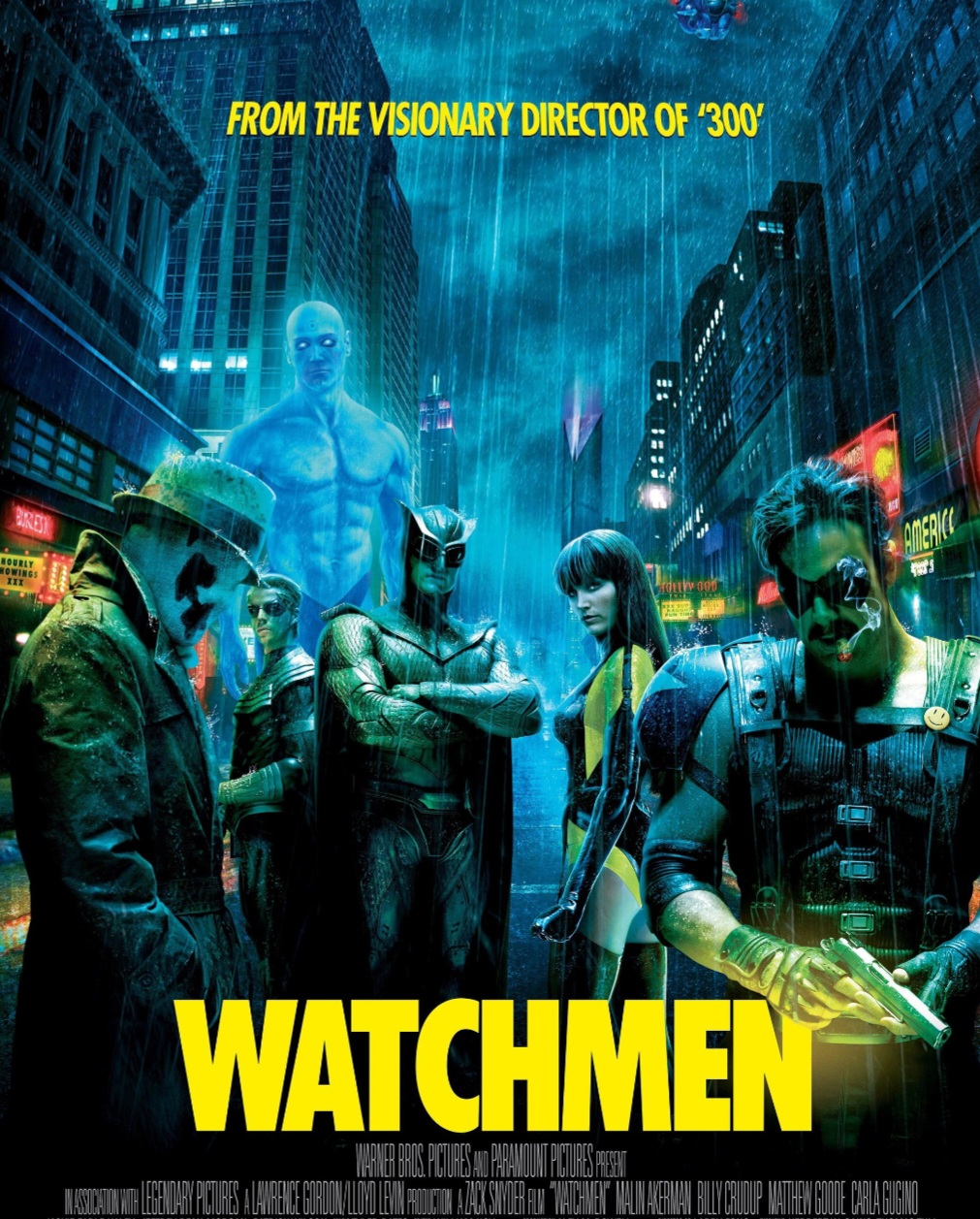 ดูหนังออนไลน์ฟรี Watchmen ศึกซูเปอร์ฮีโร่พันธุ์มหากาฬ 2009 พากย์ไทย