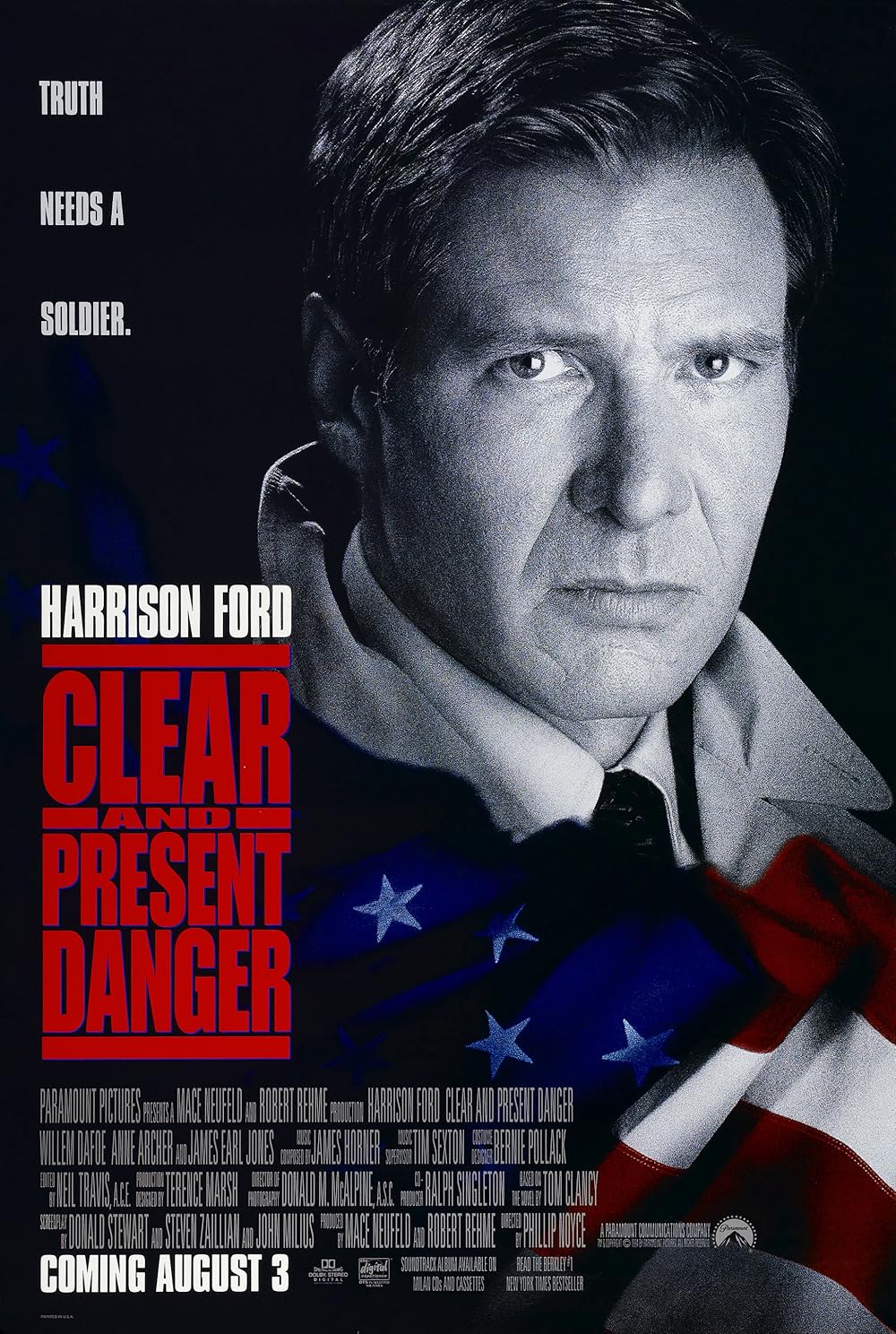 ดูหนังออนไลน์ฟรี Clear And Present Danger แผนอันตรายข้ามโลก 1994 พากย์ไทย