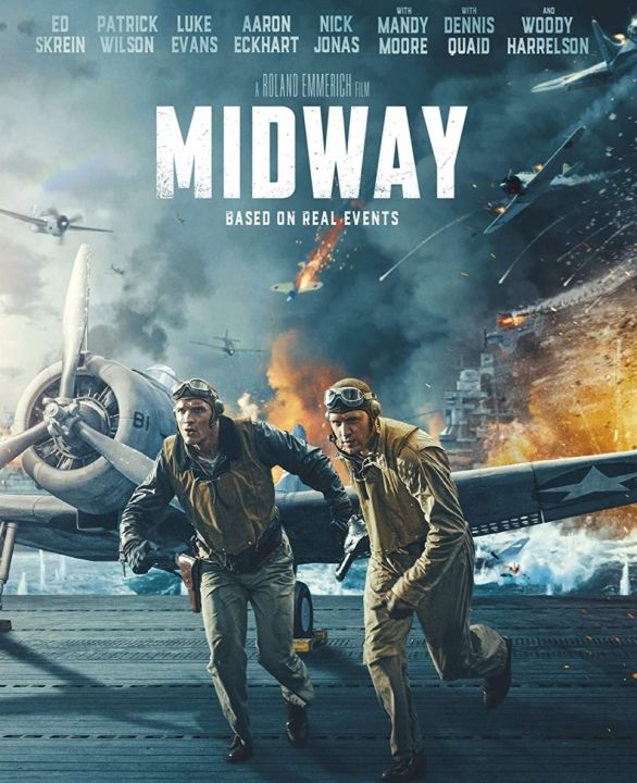 ดูหนังออนไลน์ฟรี Midway อเมริกา ถล่ม ญี่ปุ่น 2019 พากย์ไทย