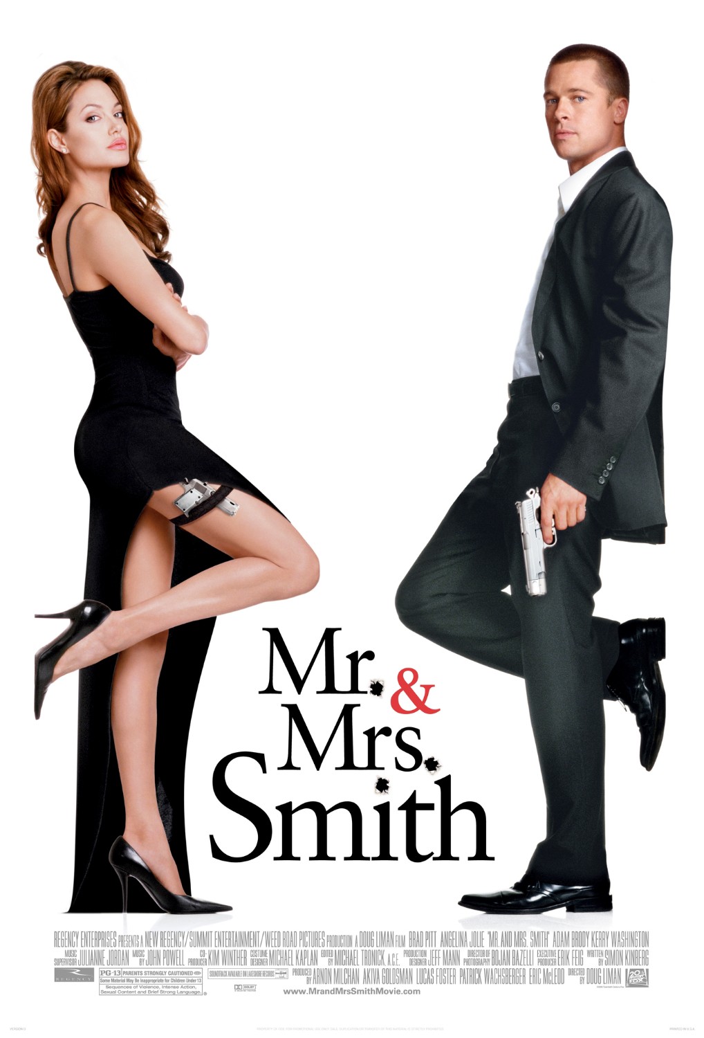ดูหนังออนไลน์ Mr And Mrs Smith มิสเตอร์แอนด์มิสซิสสมิธ นายและนางคู่พิฆาต 2005 พากย์ไทย