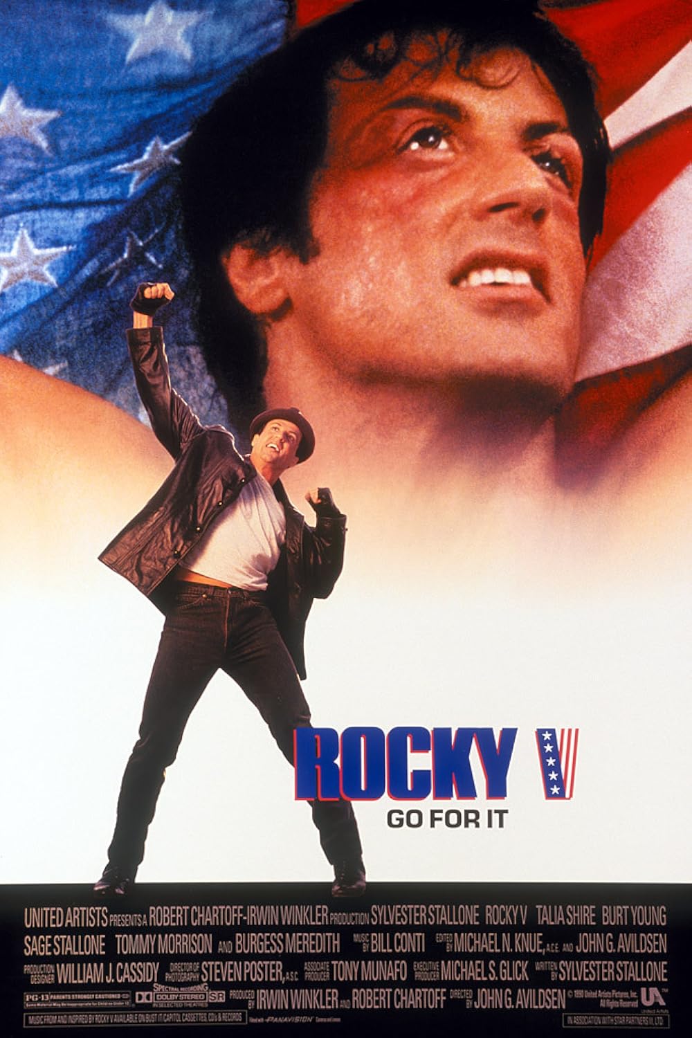 ดูหนังออนไลน์ฟรี Rocky 5 ร็อคกี้ 5 หัวใจไม่ยอมสยบ 1990 พากย์ไทย