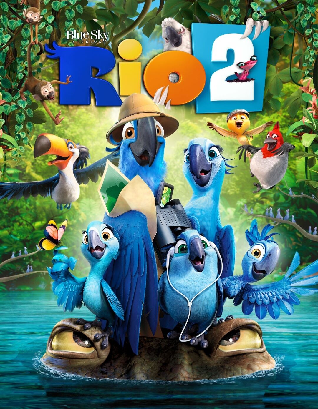 ดูหนังออนไลน์ฟรี Rio 2 ริโอ เจ้านกฟ้าจอมมึน 2 2014 พากย์ไทย